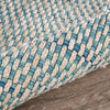 9’ x 12’ Blue and Beige Toned Area Rug
