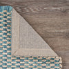 9’ x 12’ Blue and Beige Toned Area Rug