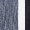 7’ x 9’ Black and Gray Bold Striped Area Rug