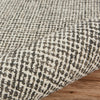 5’ x 8’ Gray Interwoven Maze Area Rug