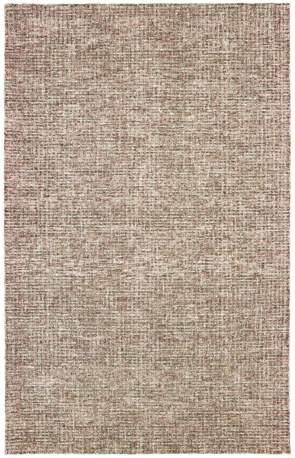 8’ x 10’ Brown Detailed Weave Area Rug