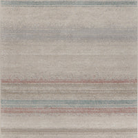 5’ x 7’ Beige Abstract Striped Area Rug