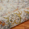 2’ x 9’ Beige Abstract Garden Runner Rug