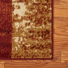8’ x 10’ Red and Brown Geometric Area Rug