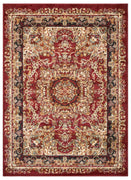 8’ x 10’ Red Royal Medallion Area Rug