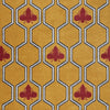 8’ x 9’ Yellow and Red Honey Bee Area Rug