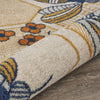 8’ x 9’ Gold and Ivory Bustling Bee Area Rug