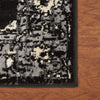 8’ x 10’ Black Medallion Oriental Area Rug