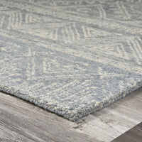 5’ x 7’ Light Gray Boho Chic Area Rug