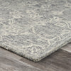 5’ x 7’ Gray Floral Finesse Area Rug