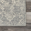 5’ x 7’ Gray Floral Finesse Area Rug