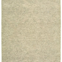 9’ x 12’ Light Green Floral Paradise Area Rug