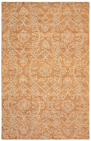 5’ x 8’ Rustic Floral Paradise Area Rug