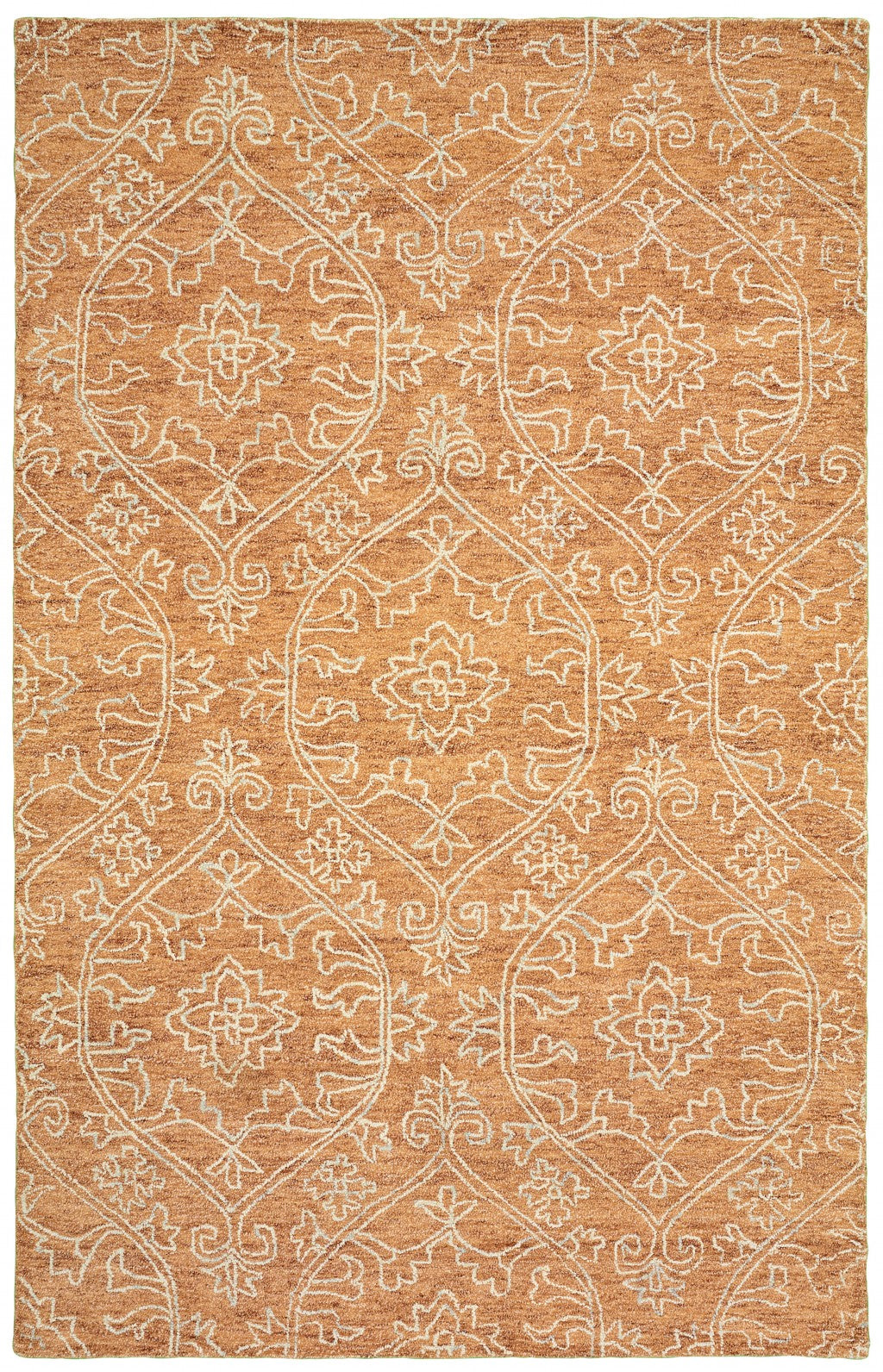 8’ x 10’ Rustic Floral Paradise Area Rug