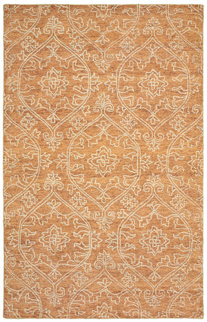 9’ x 12’ Rustic Floral Paradise Area Rug