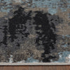 8’ x 10’ Gray Abstract Smudge Area Rug