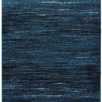 5’ x 7’ Blue Abstract Ocean Area Rug