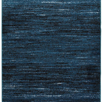 8’ x 10’ Blue Abstract Ocean Area Rug