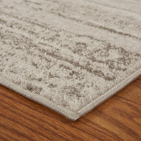 5’ x 7’ Beige Abstract Striations Area Rug