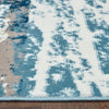 5’ x 7’ Beige and Blue Scenic Area Rug