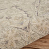 5’ x 8’ Pale Green and Cream Decorative Area Rug