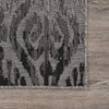 8’ x 10’ Black Ogee Pattern Indoor Outdoor Area Rug