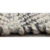 2’ x 3’ Gray and White Diamonds Scatter Rug