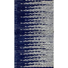 3’ x 4’ Blue and White Transition Area Rug