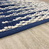3’ x 4’ Blue and White Transition Area Rug