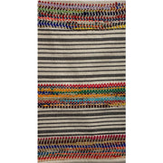 3’ x 5’ Multicolored Striped Chindi Area Rug