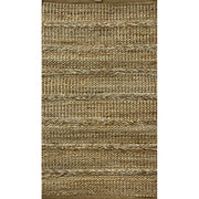 2’ x 3’ Gray and Tan Braided Stripe Scatter Rug