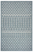 3’ x 5’ Blue Array Indoor Outdoor Area Rug