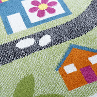 5’ x 7’ Green Palace Roadway Area Rug