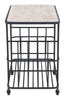 Argus Bar Cart Black