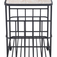 Argus Bar Cart Black