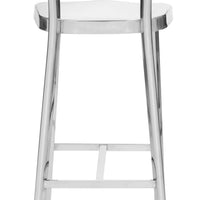 Polished Steel Bar Chair