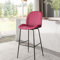 Miles Bar Chair Red