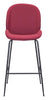 Miles Bar Chair Red