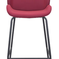 Miles Bar Chair Red