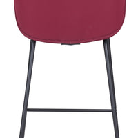 Miles Bar Chair Red