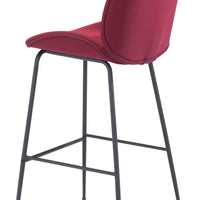 Miles Bar Chair Red