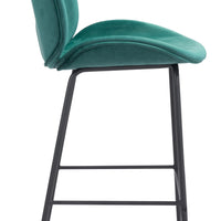 Miles Bar Chair Green