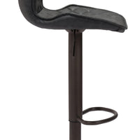 Seth Bar Chair Vintage Black