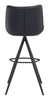 Aki Bar Chair (Set of 2) Black