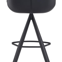 Aki Bar Chair (Set of 2) Black