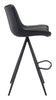 Aki Bar Chair (Set of 2) Black