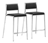 Dolemite Counter Chair (Set of 2) Black