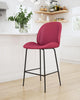 Miles Counter Chair Red