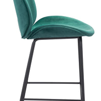 Miles Counter Chair Green