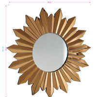 Golden Sun Accent Mirror